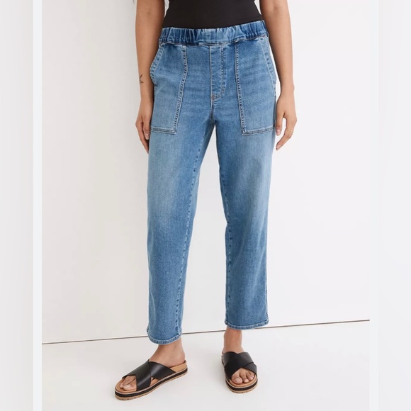 Madewell Denim - Madewell pull on relaxed jeans size XS